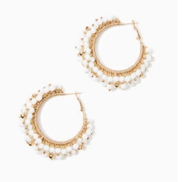 Lilly Pulitzer GWP Hoop Earrings - Picture 2 of 4